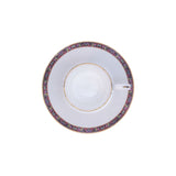 Stechol Gift Box Set of 12 pieces Green Coffee Cup & Saucer