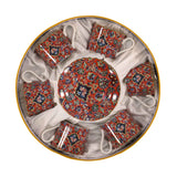 Stechol Gift Box Set of 12 pieces Pink Tea Cup & Saucer