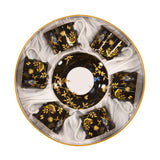 Stechol Gift Box Set of 12 pieces Black Tea Cups & Saucer