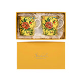 Stechol Gift Box Yellow Mugs Set of 2 Pieces