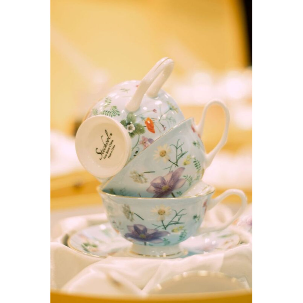 Stechol Fine Bone China Cups and Saucer 12pcs | Drinkware Stechol Fine Bone China Cups and Saucer 12pcs | Drinkware
