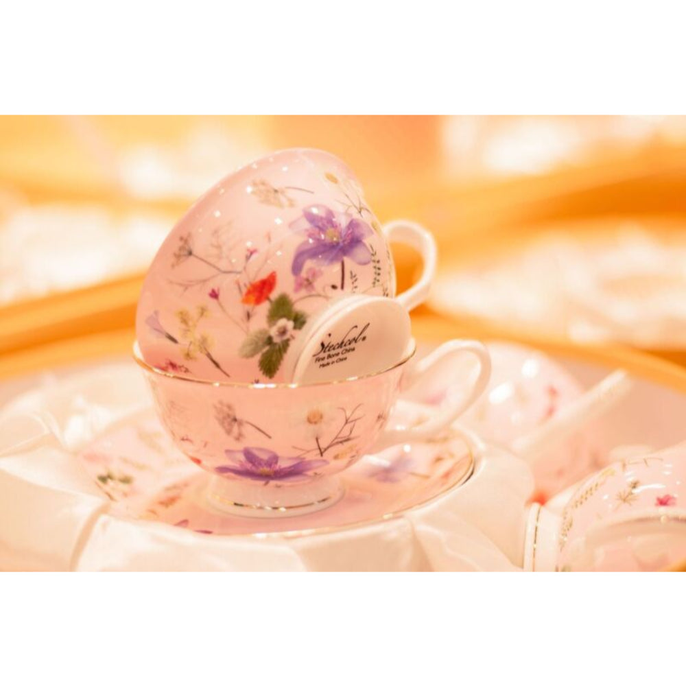 Stechol Fine Bone China Cups and Saucer 12pcs | Drinkware Stechol Fine Bone China Cups and Saucer 12pcs | Drinkware