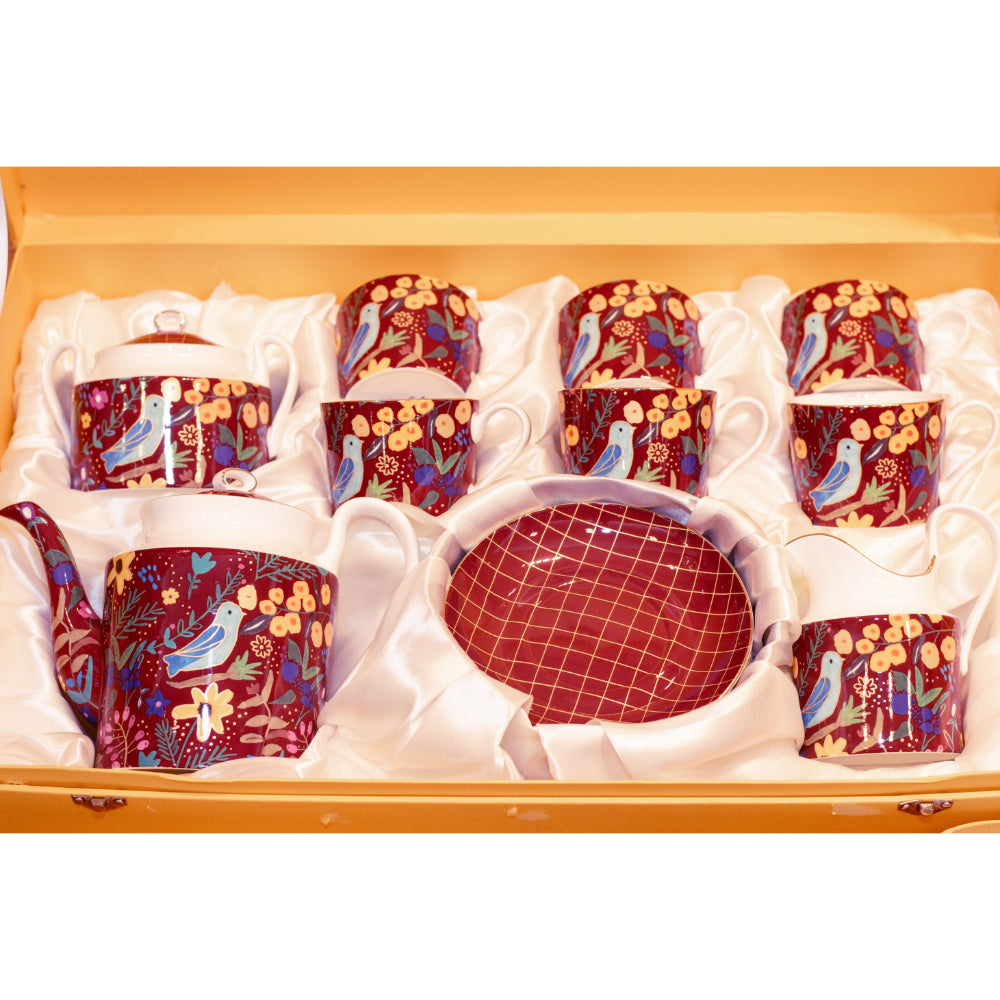 Stechol Fine Bone China Tea set 15pcs | Drinkware Stechol Fine Bone China Tea set 15pcs | Drinkware