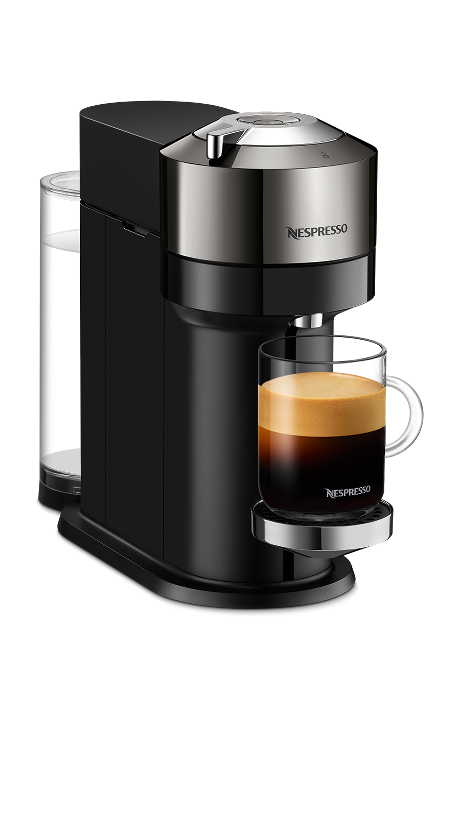 Nespresso Vertuo Next Deluxe Dark Chrome Coffe Machine | Coffe Machine | Coffee & Tea | EID2023 Nespresso Vertuo Next Deluxe Dark Chrome Coffe Machine | Coffe Machine | Coffee & Tea | EID2023