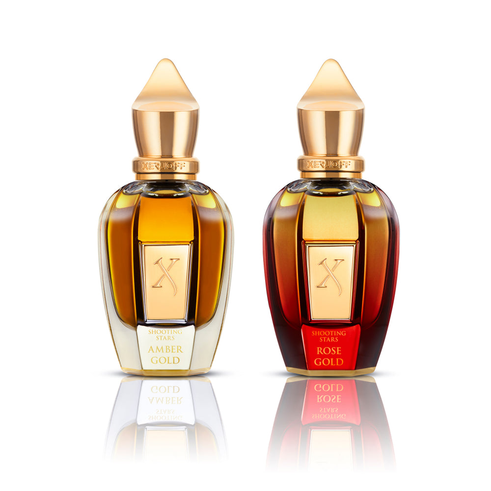 Xerjoff Shooting Stars Amber Gold & Rose Gold Parfum 2x50ml | Beauty | Beauty Niche fragrances | Beauty Niche fragrances Fragrance | Father's day | Mens | Womens