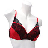 Yamamay Padded Balcony Bra Red