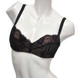 Yamamay Padded Balcony Bra In Different  Cup Sizes Black Size