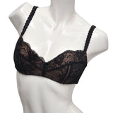 Yamamay Padded Balcony Bra In Different  Cup Sizes Black Size