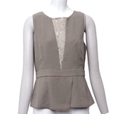 Yamamay Sleeveless Top Dust Grey Medium