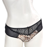 Yamamay Brazilian Knickers Leopard Print Large
