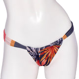 Yamamay Brazilian Bottom Printed - Blue Salon