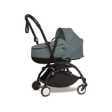 BabyZen Yoyo2 Frame & Bassinet Black & Aqua One Size BASIC