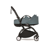 BabyZen Yoyo2 Frame & Bassinet Black & Aqua One Size BASIC