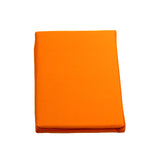 Valeron Orange Plain Dyed Sheet Set