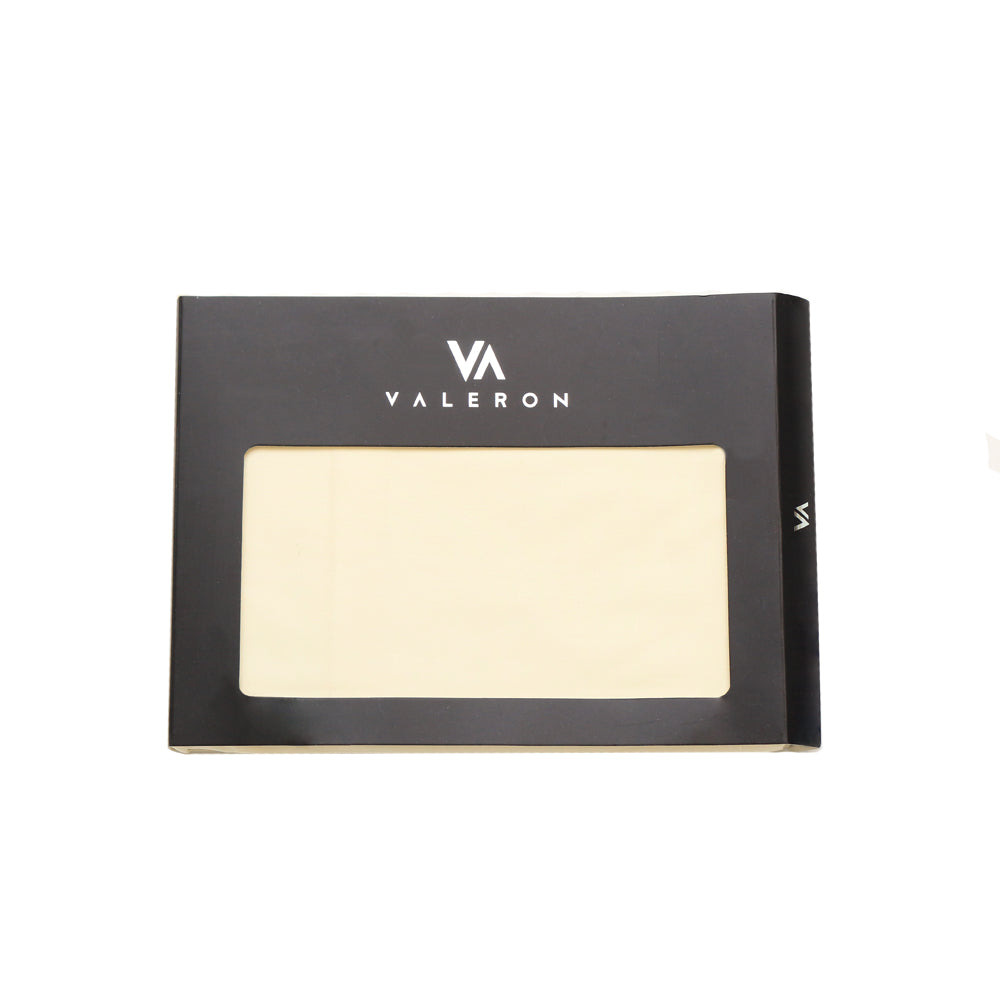 Valeron 700Tc Plain Flat Sheet Set Cream