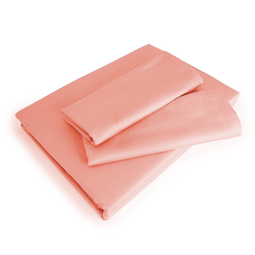 Valeron 310 Tc Plain Flat Sheet Set Pink | Beddings | Spring Festival Valeron 310 Tc Plain Flat Sheet Set Pink | Beddings | Spring Festival