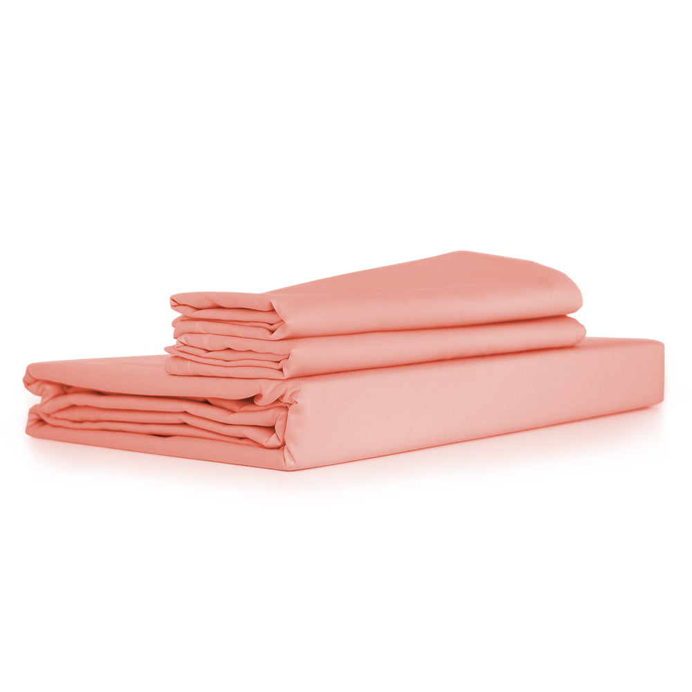 Valeron 310 Tc Plain Flat Sheet Set Pink | Beddings | Spring Festival Valeron 310 Tc Plain Flat Sheet Set Pink | Beddings | Spring Festival