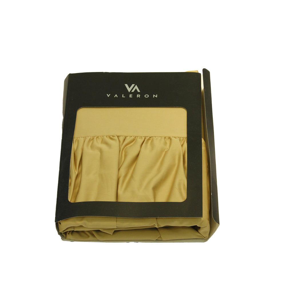 Valeron Plain Bedskirt Light Brown | Beddings Valeron Plain Bedskirt Light Brown | Beddings
