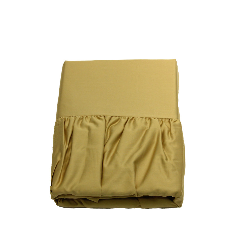 Valeron Plain Bedskirt Light Brown | Beddings Valeron Plain Bedskirt Light Brown | Beddings