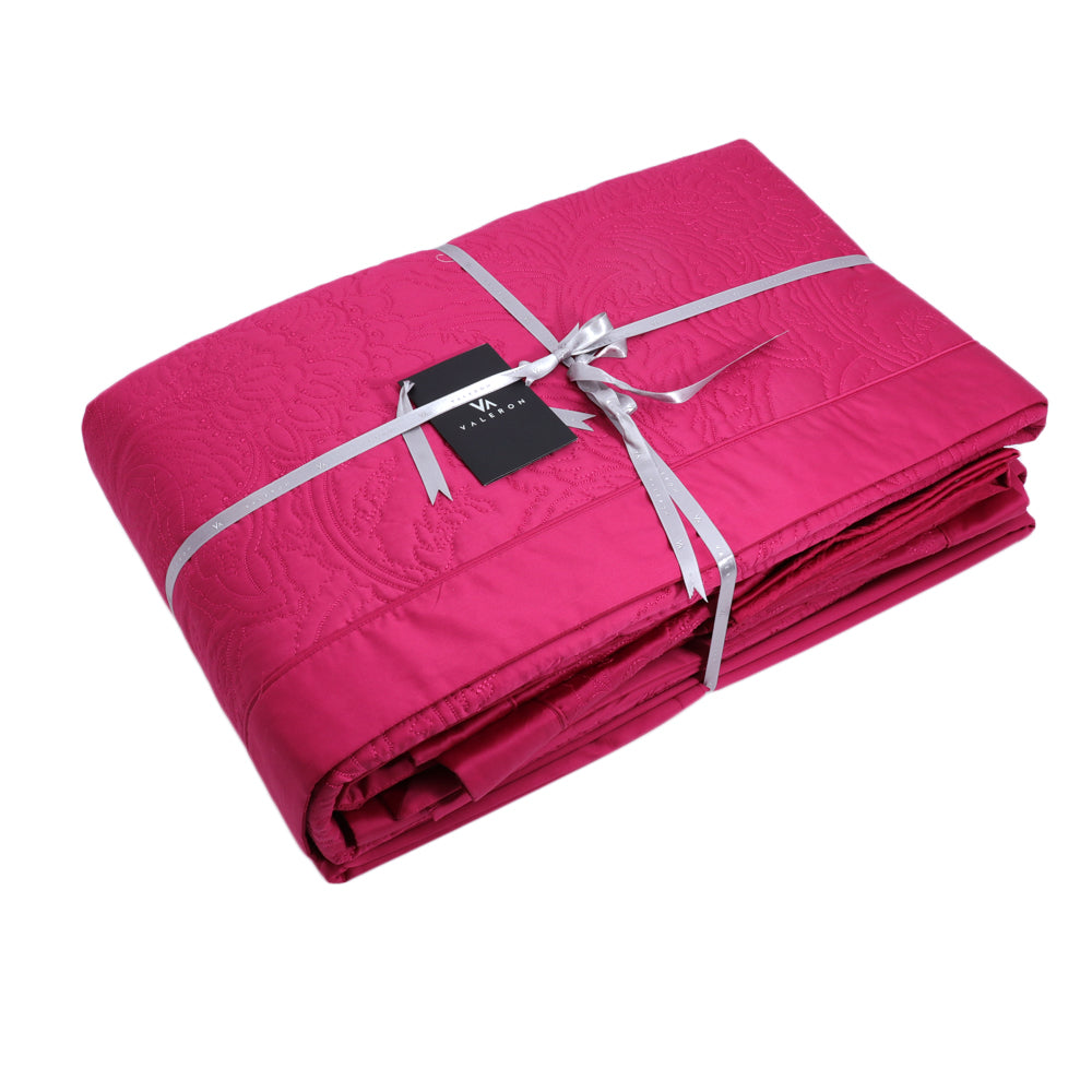 Valeron Vallerie Bedspread Fuchsia | Beddings Valeron Vallerie Bedspread Fuchsia | Beddings
