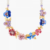 Les Nereides A Thousand Pansies Abd Freshwater Baroque Pearl Collar Necklace