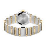 Cerruti Rendinara Women's Crystals Two Tone Stainless Steel Bracelet Watch