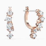 Swarovski Attract Pierced Earrings White One Size