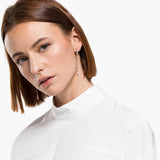 Swarovski Attract Pierced Earrings White One Size