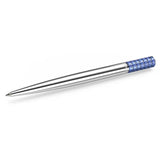 Swarovski Ballpoint Pen Blue Chrome Plated