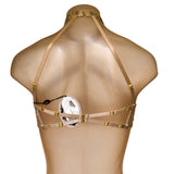 Bordelle Open Bra Oyster Small