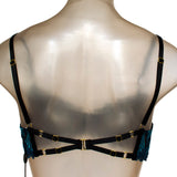 حمالة صدربورديل سلكية لون ازرق مقاس S