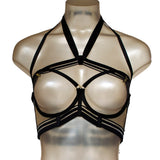 حمالة صدر بورديل مفتوحة مع سلك لون اسود مقاس S