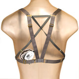 حمالة صدربورديل مثلثة الشكل لون المحارمقاس L