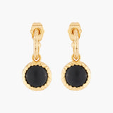 ليه نيريدس ، أقراط مرصعة بالعقيق الأسود