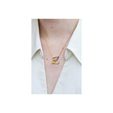 Les Nereides Blossoming Alphabet Necklace Letter Z