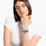 Swarovski Crystalline Sporty Watch Blue Stainless Steel One Size