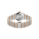 Cerruti  Rendinara Women's Crystals Two Tone Stainless Steel Bracelet Watch