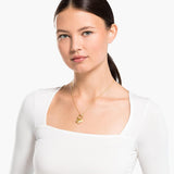 Swarovski Ginger Charm Necklace White Gold-Tone One Size