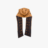 Hooded Monogram Poncho