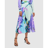 Leo Lin Illusory Silk Skirt