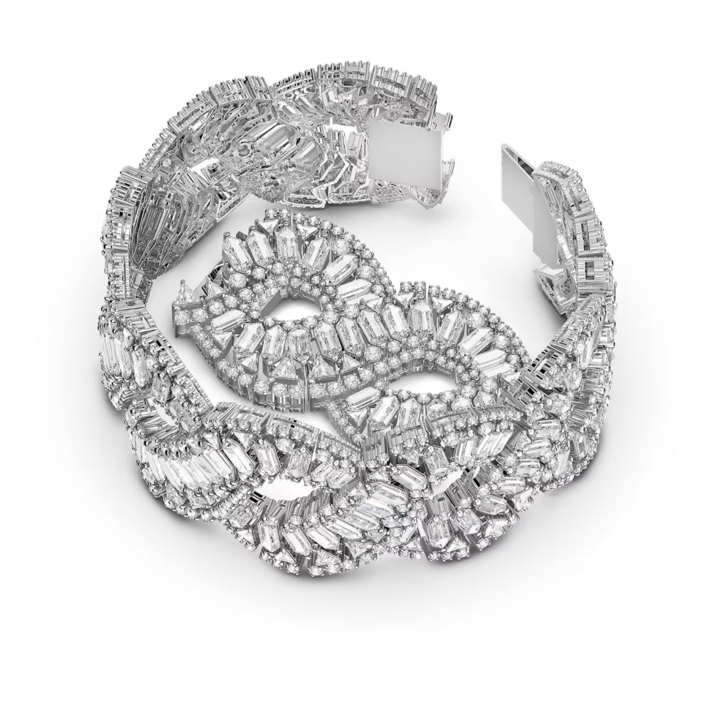 Swarovski Hyperbola Bracelet Wave White Rhodium Plated | Bracelet | Braceletes | Fashion Jewellery | Ladies bracelet | New Prices | Women | Womens Swarovski Hyperbola Bracelet Wave White Rhodium Plated | Bracelet | Braceletes | Fashion Jewellery | Ladies bracelet | New Prices | Women | Womens