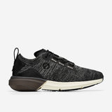 Cole Haan ZERØGRAND Stitchlite Runner Black/Gunmetal Knit/Black Leather/Ivory Black