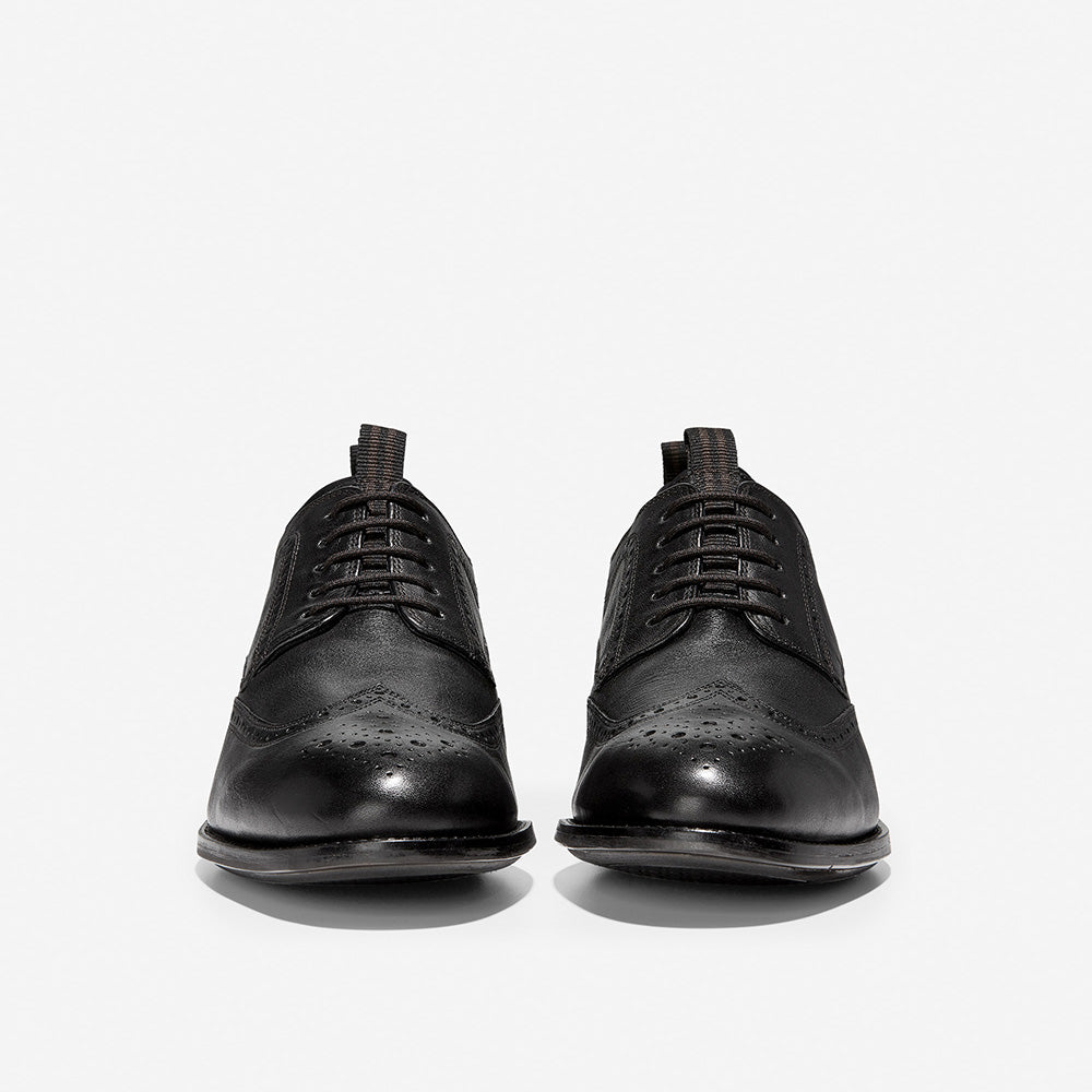 Cole Haan Holland Grand Long Wing Black Size 13