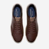 Cole Haan GrandPrø Tennis Sneaker Burnished Wine Leather/Walnut