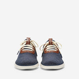 Cole Haan Generation ZERØGRAND Stitchlite Sneaker Marine /British Tan/Ivory/Gray