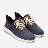 Cole Haan Generation ZERØGRAND Stitchlite Sneaker Marine /British Tan/Ivory/Gray
