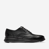 Cole Haan 2.ZERØGRAND Wingtip Oxford Black Leather/Black