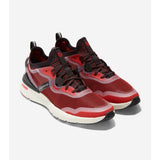 حذاء كول هان زيرو غراند لتجاوز العداء اللون الأبيض اللهب القرمزي 