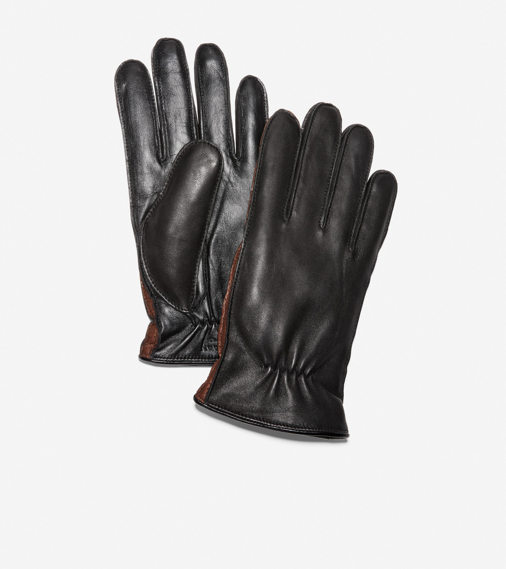 Cole Haan Gloves Black/British Tan