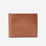 Cole Haan Smooth Leather Slim Bifold British Tan One Size